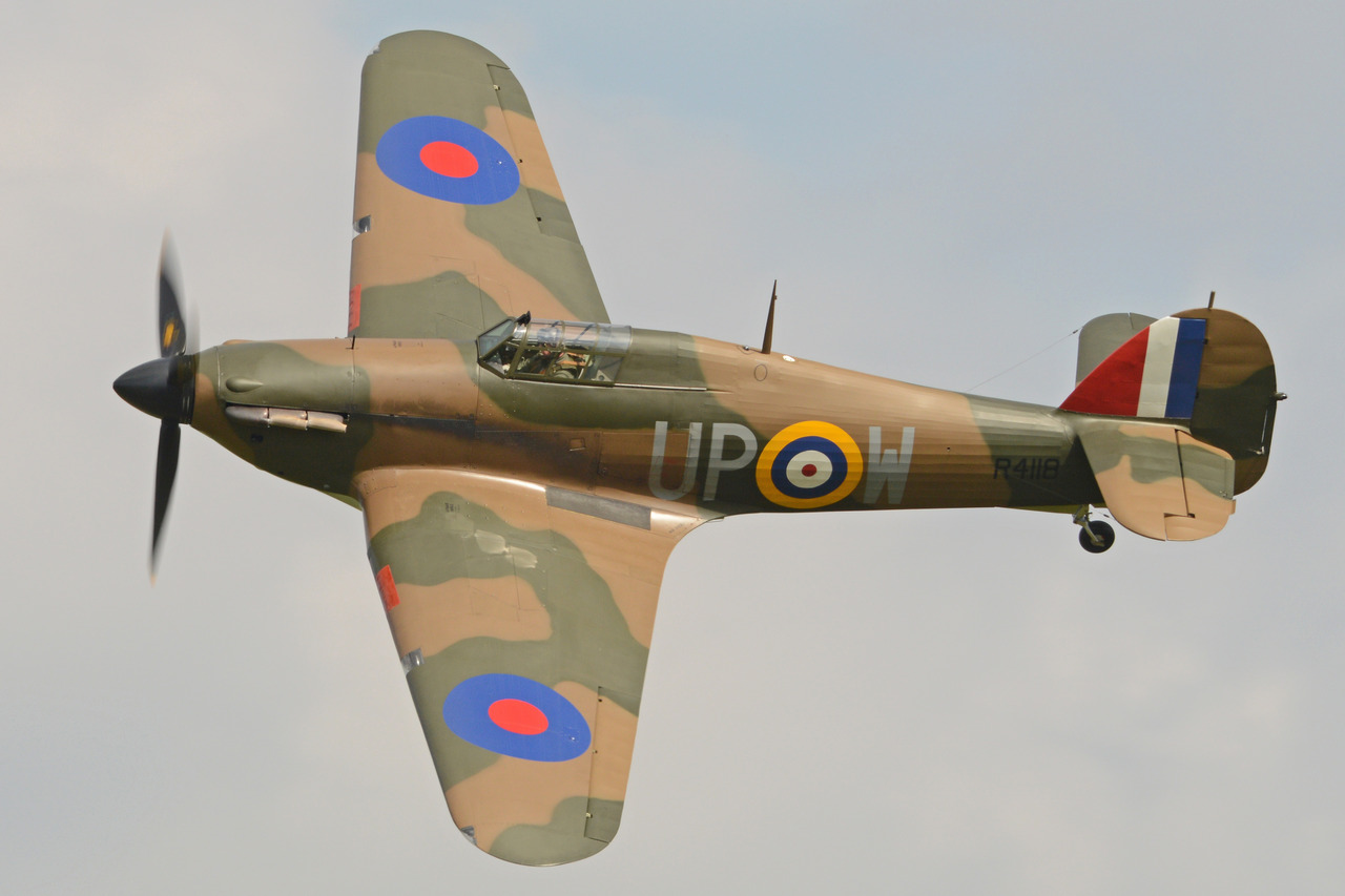 This is the only airworthy Hurricane with a genuine Battle of Britain history.