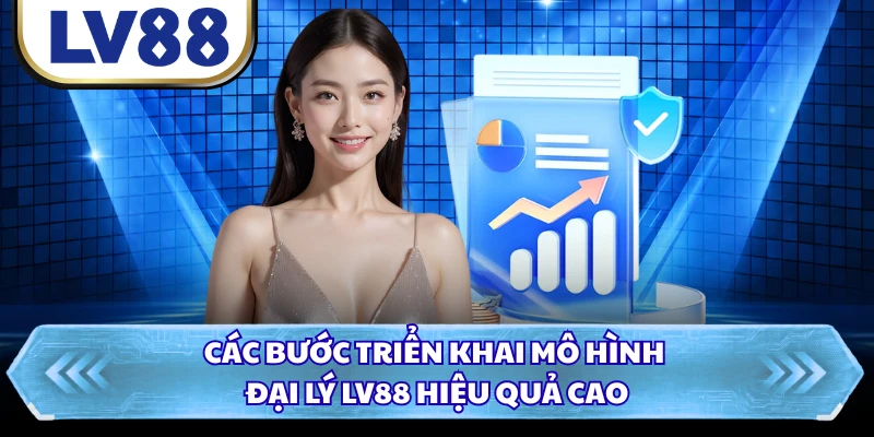 Các bước triển khai mô hình đại lý LV88 hiệu quả cao